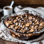 Chocolate Peanut Butter Cobbler